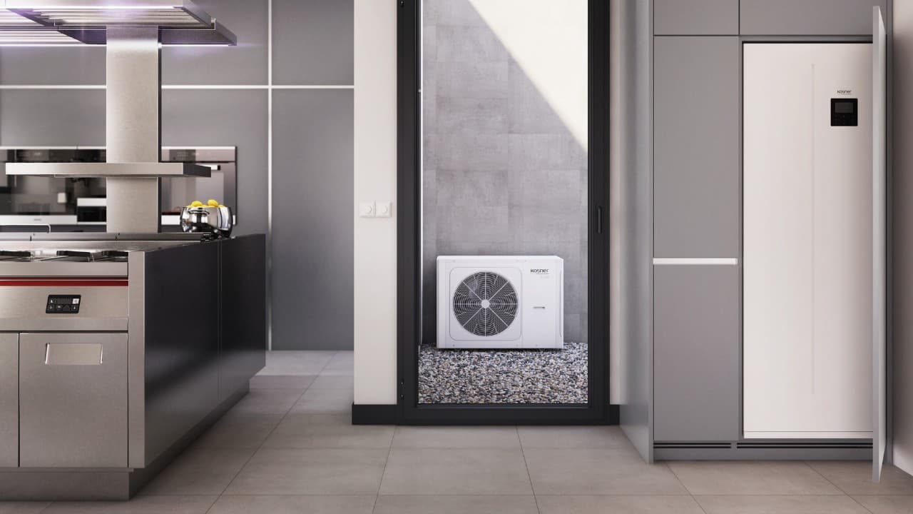 Kosner heat pump system